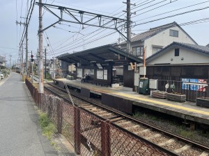 嵐電宇多野駅