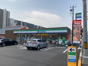 周辺 ファミリーマート大津茶が崎店