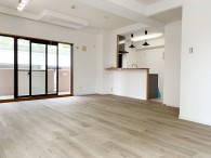 マンションリフォーム フロアータイルでお洒落に仕上げたK様邸