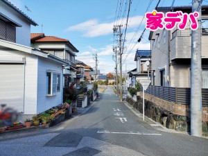 外観 前面道路:東側約4.5m幅