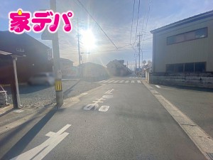 外観 前面道路:北側幅員約6.0m公道
