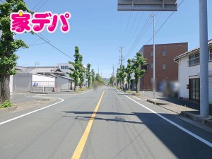 外観 前面道路:北側幅員約14.2m公道
