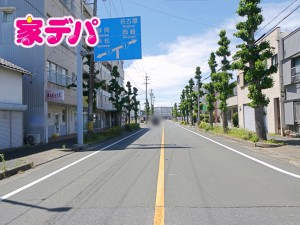 外観 前面道路:北側幅員約14.2m公道