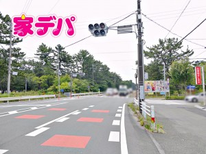 外観 前面道路:東側幅員約21.0m公道