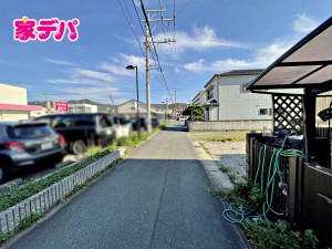 外観 前面道路:北側幅員約3.4m公道