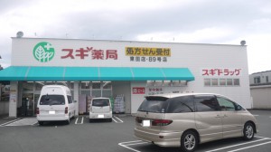 周辺 スギ薬局 東田店(820m)