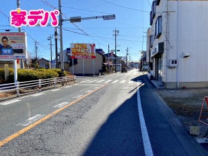 外観 前面道路:北東側約8.7m幅(国道23号線)