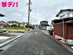 外観 前面道路:東側約5m幅(位置指定あり)