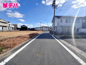 外観 前面道路:南西6m