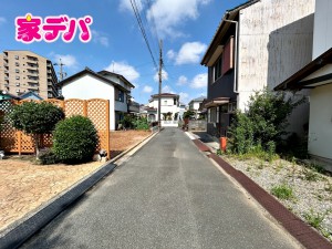 外観 【南側】前面道路:約4m幅