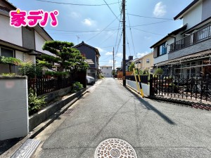 外観 【南側】前面道路:約4m幅