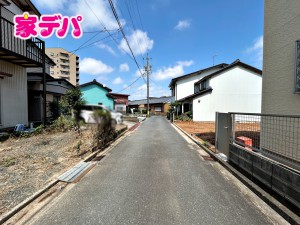 外観 【北側】前面道路:約4m幅