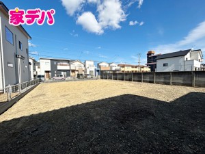外観 建築条件なし、お好みのハウスメーカーや工務店で自由な住まいづくりが可能です
