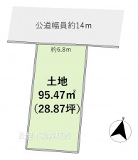 間取 1区画※図面と現況に相違ある場合には現況優先とします。