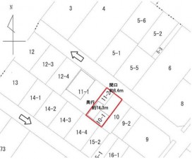 間取 ※図面と現況に相違ある場合には現況優先とします。