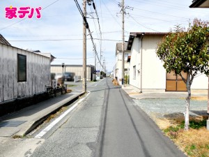 外観 前面道路は約5.4mあり駐車もスムーズに行えます