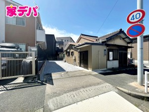 外観 解体更地渡しのため建築計画もスムーズ!