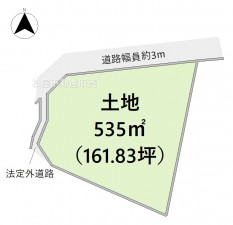 間取 ※図面と現況に相違ある場合には現況優先とします。