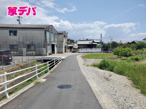 外観 車通りの少ない立地です