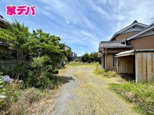 外観 解体更地渡しのため、購入後の建築計画もスムーズ!