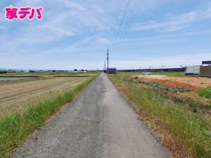 外観 前面道路:東側約5.5m幅