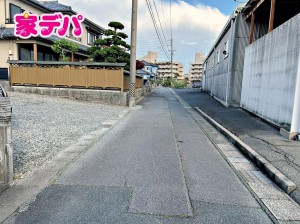 外観 前面道路:南西側約4m