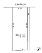 間取 ※図面と現況に相違ある場合には現況優先とします。