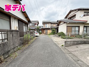 外観 前面道路:西側約4m幅(位置指定道路)
