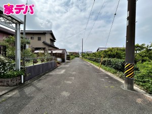 外観 前面道路が6mと広いので運転が苦手な方にも安心です