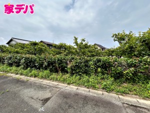 外観 整形地なので、形がきれいで建物も建てやすく、駐車場やお庭の計画もしやすいお土地です!
