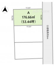 間取 A区画※図面と現況に相違ある場合には現況優先とします。