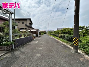 外観 前面道路:東側約6m幅
