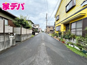 外観 前面道路:東側公道6m幅