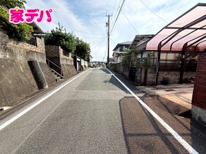 外観 前面道路:公道約5m幅