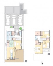 間取 3SLDK+畳コーナー3帖