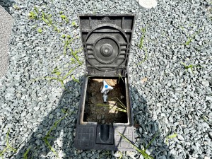 外観 散水栓が設置されています!お庭の水撒き、洗車、お掃除、お子様の水遊びなど便利です!