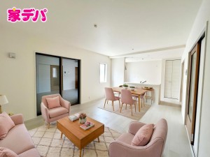 居間 【リビング15.75帖】 ※掲載の家具・小物はCGによるイメージです。実際の販売価格には含まれておりません。