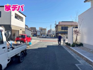 外観 静かな住宅街で、車の出入りもスムーズです。