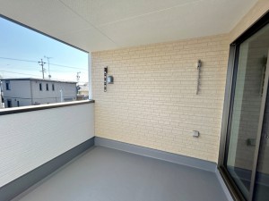 その他画像 【施工例】広々バルコニーでお洗濯はもちろん、お布団干しもラクラク