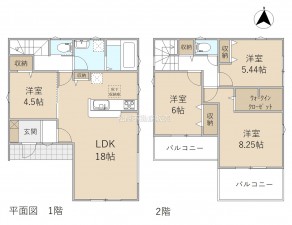 間取 4LDK※図面と現況に相違ある場合には現況優先とします。