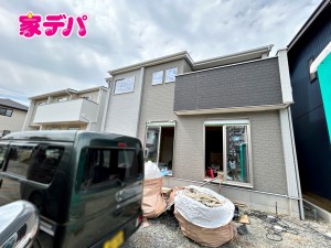 外観 足場が外れました!現地ご案内いたします。お気軽にお問い合わせください!