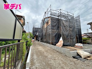 外観 【新築分譲全2棟】ご成約キャンペーン実施中。詳細はスタッフまでお問合せ下さい。