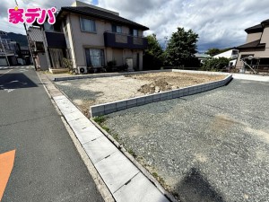 外観 建築予定地です。ご見学希望のお客様につきましては同型同仕様の物件にご案内いたします