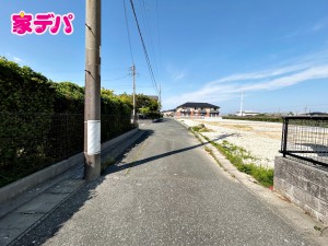 外観 前面道路:北西側約6m幅