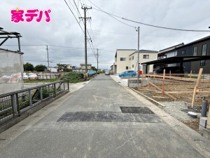 外観 静かな住宅街で、車の出入りもスムーズです。