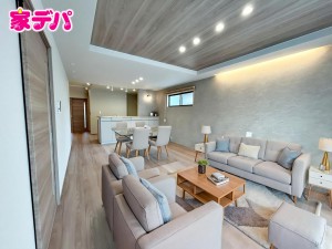 居間 【リビング】 ※掲載の家具・小物はCGによるイメージです。実際の販売価格には含まれておりません。