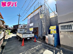 外観 【1号棟】建築予定地です! ・3SLDK ・LDK15帖 ・全居室収納完備 ・パントリー ・フリースペース2.5帖 ・駐車場2台可