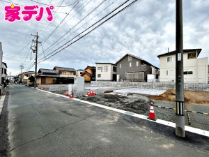 外観 【新築分譲全6棟】ご成約キャンペーン実施中。詳細はスタッフまでお問合せ下さい!間取りや設備等の詳細など、お気軽にお問合せ・ご相談ください。お客様の住まい探しを丁寧にお手伝いいたします。