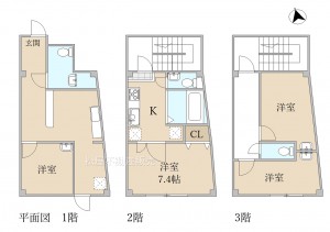 間取 ※図面と現況に相違ある場合には現況優先とします。