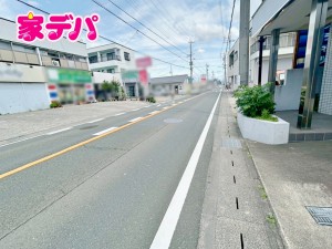 外観 前面道路:西側